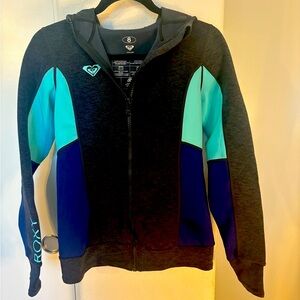 Roxy Women's Gray and Blue Jacket